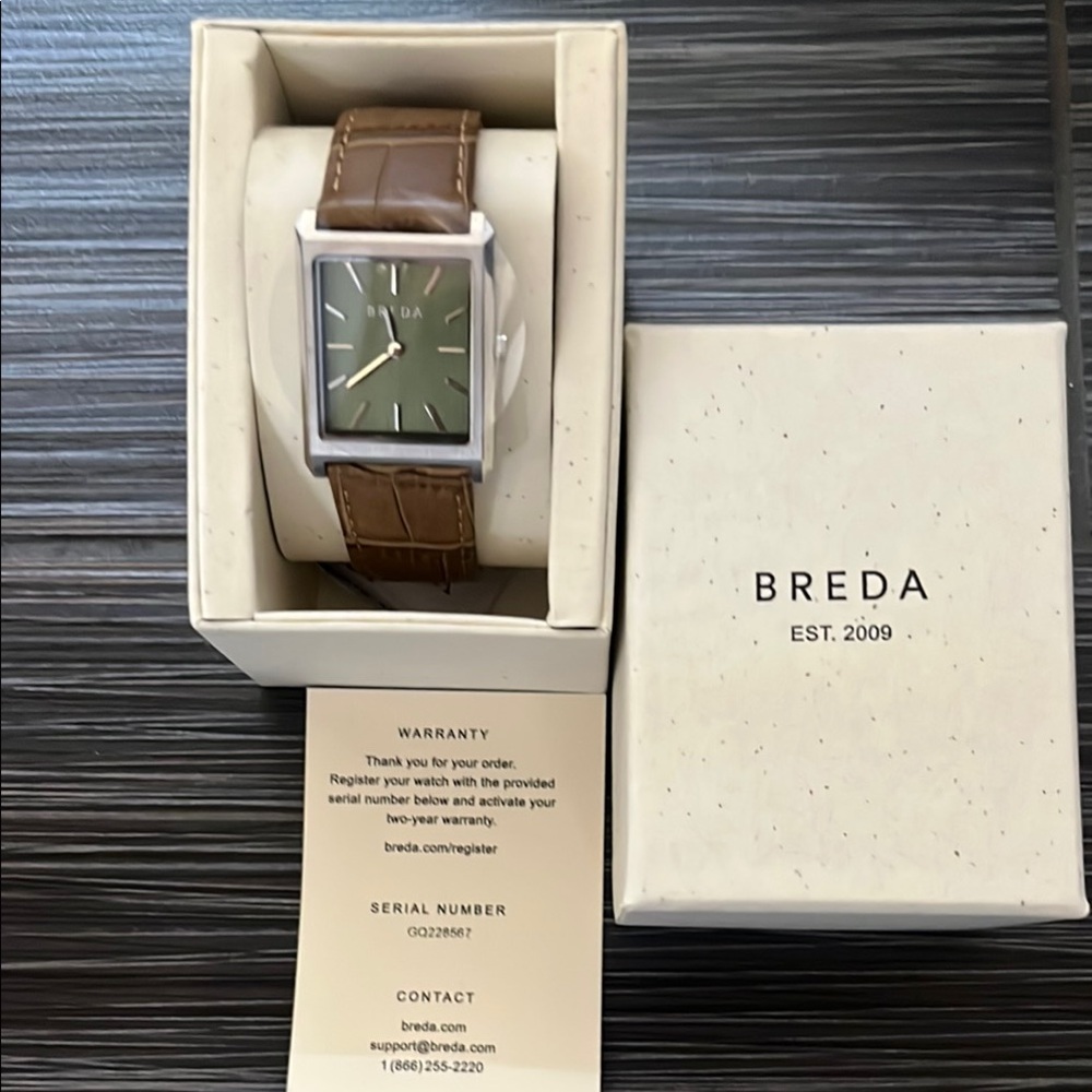 Limited Edition Breda Timepiece